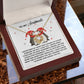 I Never Knew - Love Knot Necklace For Soulmate For Christmas