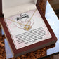 The Way I Say Hello - Love Knot Necklace For Mom-To-Be