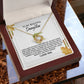 See Yourself As I Do - Love Knot Necklace For Daughter