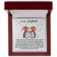 I Never Knew - Love Knot Necklace For Soulmate For Christmas