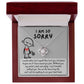 Dark And Empty - Love Knot Apology Necklace