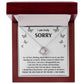 Should Have Done Better - Love Knot Apology Necklace