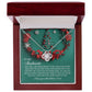 Love Story - Love Knot Necklace For Soulmate For Christmas