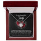 My Heart Became Whole - Love Knot Necklace For Wife