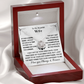 If I Had A Magic Genie - Love Knot Necklace For Wife