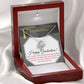 The World Is Your Oyster - Love Knot Necklace For Graduate At Graduation