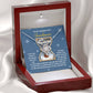 My Soul Feels Complete - Love Knot Necklace For Soulmate For Christmas