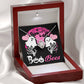 BooBees - Halloween Love Knot Necklace