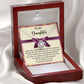 Every Moment I Get To Spend With You - Love Knot Necklace For Daughter