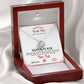 From The Desk Of Santa Claus - Love Knot Necklace For Her For Christmas