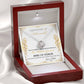 Certificate Of Achievement - Love Knot Necklace For Maid Of Honor