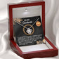 Damn Lucky To Have You - Love Knot Necklace For Soulmate For Christmas