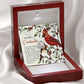 The Moment Our Lips First Met - Love Knot Necklace For Soulmate For Christmas