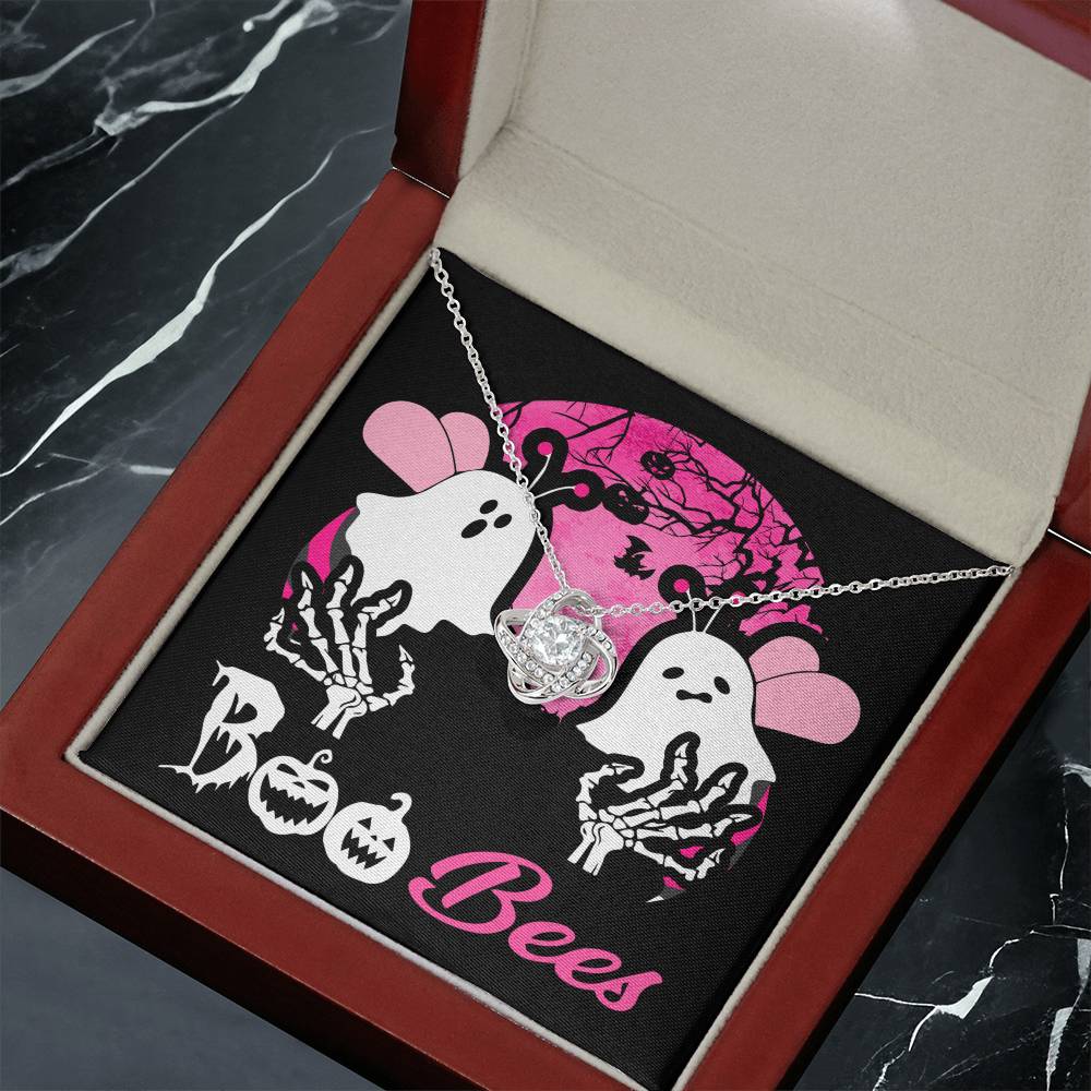 BooBees - Halloween Love Knot Necklace