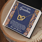 Just For Me - Interlocking Hearts Necklace For Grandma