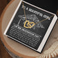 Keep Reaching For The Stars - Interlocking Hearts Necklace For Graduate At Graduation