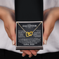 Unconditional Love Interlocking Hearts Necklace – A Timeless Gift of Love from Dad