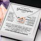 Love & Light Interlocking Hearts Necklace For Granddaughter