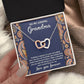 Just For Me - Interlocking Hearts Necklace For Grandma