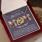 Throughout The Years - Interlocking Hearts Necklace For Bonus Mom