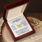Love & Light Interlocking Hearts Necklace For Granddaughter