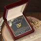 The Generous Things You Do - Interlocking Hearts Necklace For Mother-In-Law