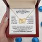 Love & Light Interlocking Hearts Necklace For Granddaughter