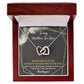 The Generous Things You Do - Interlocking Hearts Necklace For Mother-In-Law