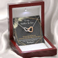 The Generous Things You Do - Interlocking Hearts Necklace For Mother-In-Law