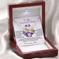 No Me Without You - Interlocking Hearts Necklace For Mom