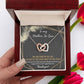 The Generous Things You Do - Interlocking Hearts Necklace For Mother-In-Law
