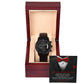 Want The Job? - Black Chronograph Watch For Best Man