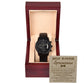 Help Wanted - Black Chronograph Watch For Groomsman