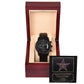 Star Of Fame - Black Chronograph Watch For The Best Man