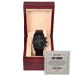 Never A Doubt - Black Chronograph Watch For Best Man