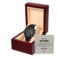 Never A Doubt - Black Chronograph Watch For Best Man