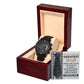 The Man Reading This Message - Black Chronograph Watch For Dad