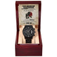 This Little Lion - Black Chronograph Watch For Dad