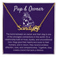 Pup & Owner Bond - Personalized Name Necklace With Paw Character