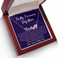 My Favorite Human - Personalized Name Necklace With Paw Character
