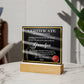 Appreciation - Acrylic Display Centerpiece For Grandpa