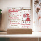 I Found A Love - Christmas-Themed Acrylic Display Centerpiece For Soulmate