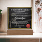 Appreciation - Acrylic Display Centerpiece For Grandpa
