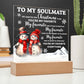 All I Want For Christmas - Christmas-Themed Acrylic Display Centerpiece For Soulmate