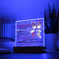 Our Love Will Last Forever - Christmas-Themed Acrylic Display Centerpiece For Soulmate