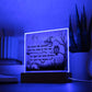 The Spell Has Begun - Halloween-Themed Acrylic Display Centerpiece