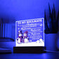 All I Want For Christmas - Christmas-Themed Acrylic Display Centerpiece For Soulmate