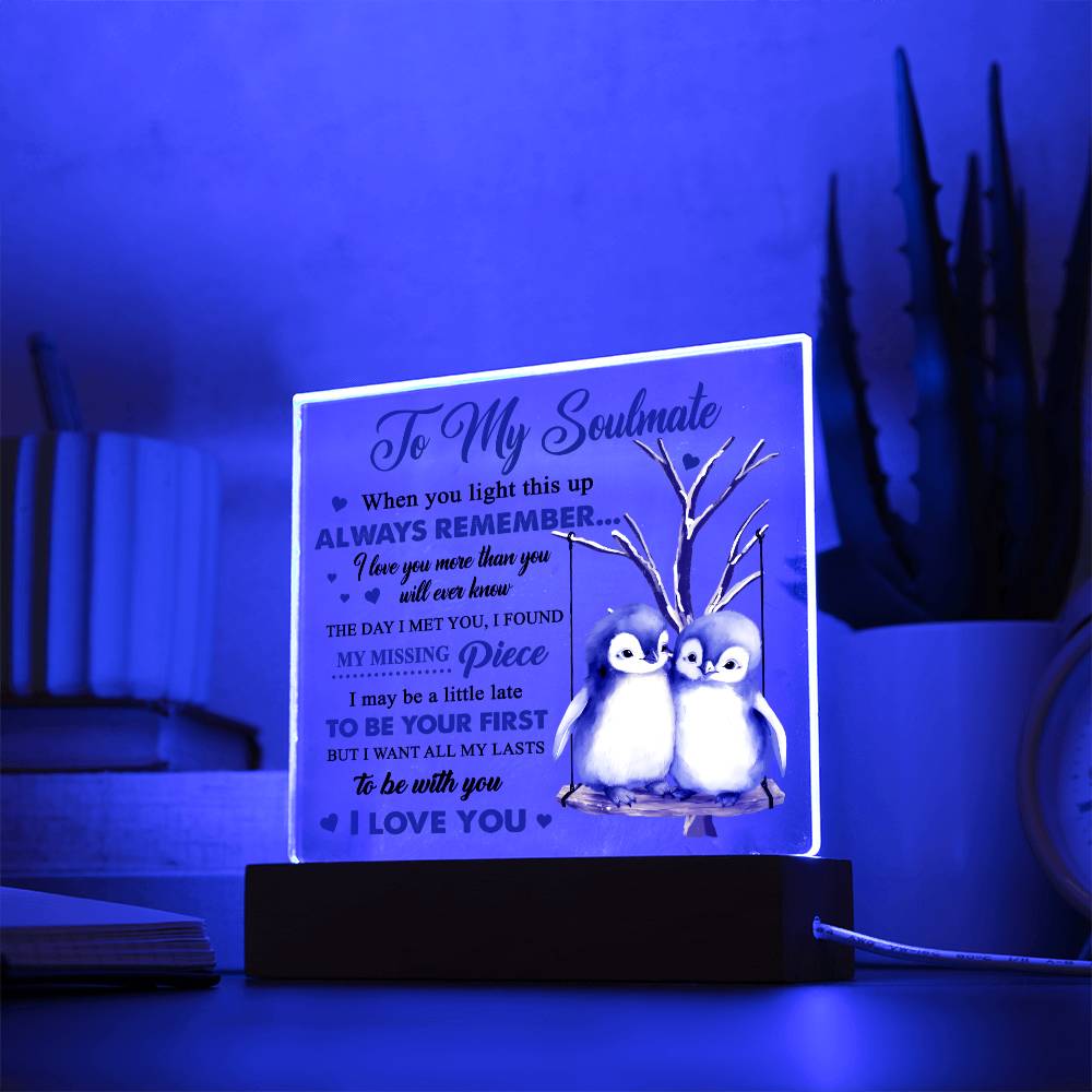 More Than You'll Ever Know - Acrylic Display Centerpiece For Soulmate