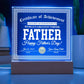 World's Greatest Farter - Acrylic Display Centerpiece For Dad