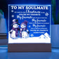 All I Want For Christmas - Christmas-Themed Acrylic Display Centerpiece For Soulmate